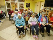 Vánoční vystoupení v Domově důchodců Luštěnice